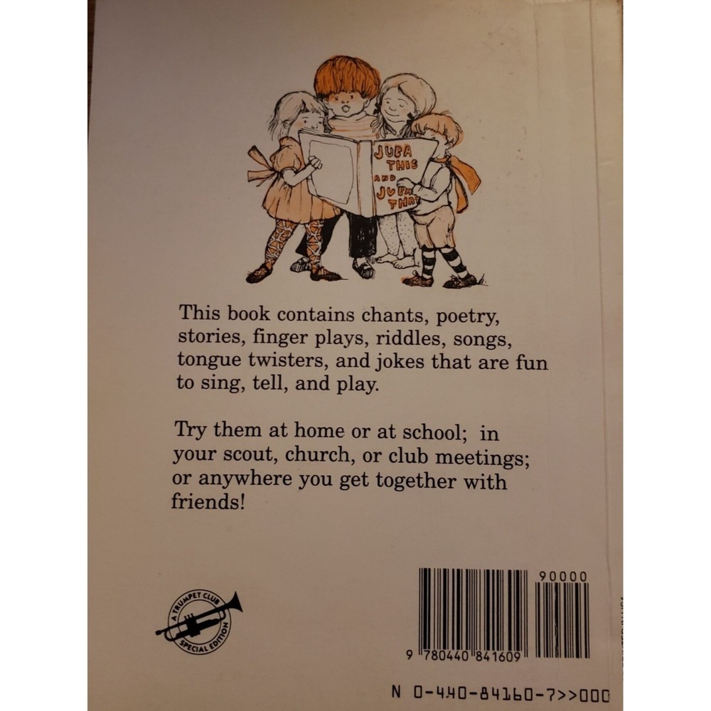 Juba This And Juba That Book By Virginia A. Tashjian 1969 Paperback - Picture 2 of 4